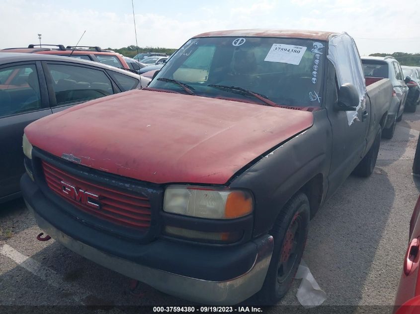 2002 GMC Sierra 1500 Standard VIN: 1GTEC14WX2Z341020 Lot: 37594380