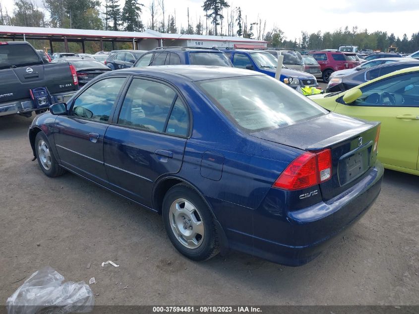 JHMES96665S002068 2005 Honda Civic Hybrid