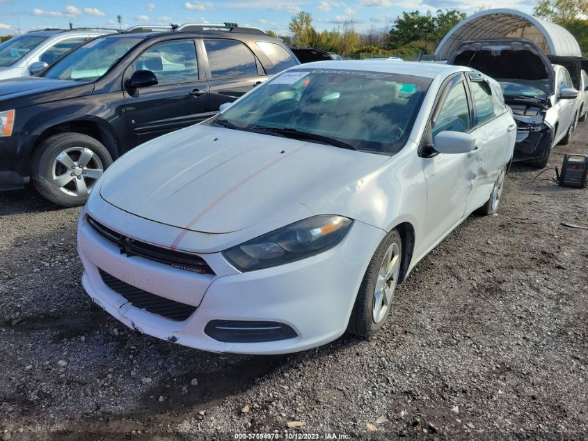 2016 Dodge Dart Sxt VIN: 1C3CDFBBXGD563941 Lot: 37594970