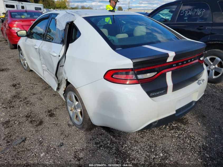 2016 Dodge Dart Sxt VIN: 1C3CDFBBXGD563941 Lot: 37594970