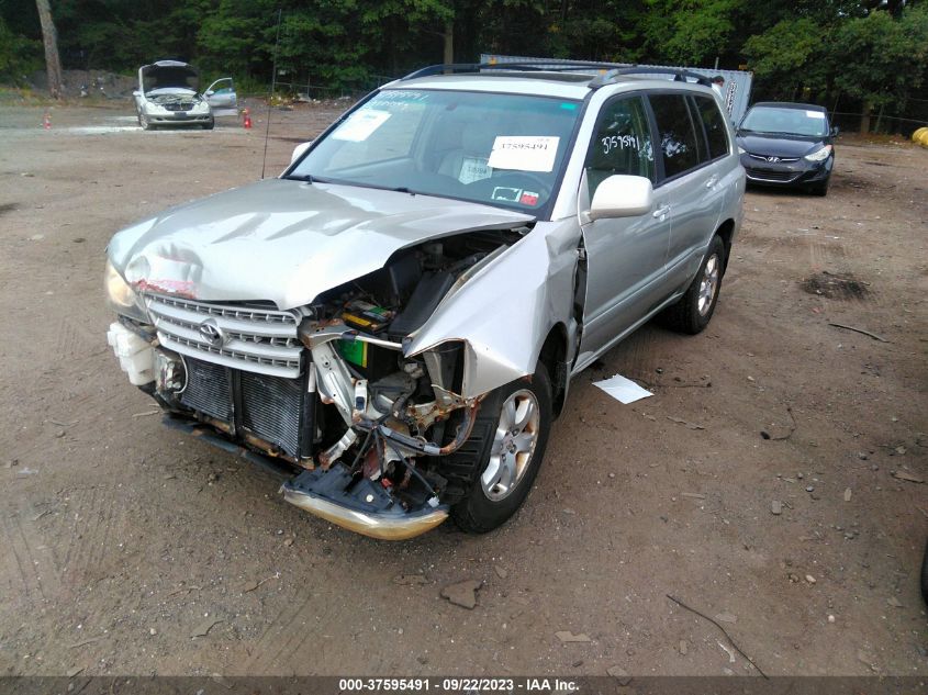 2003 Toyota Highlander V6 (A4) VIN: JTEHF21A230135078 Lot: 37595491