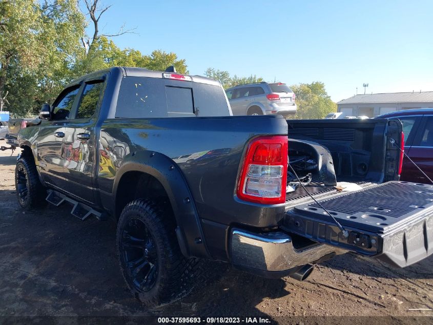 2019 Ram 1500 Big Horn/Lone Star 4X4 6'4" Box VIN: 1C6SRFBT3KN655968 Lot: 37595693