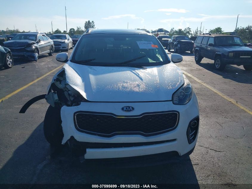 2018 Kia Sportage Ex VIN: KNDPN3AC3J7354498 Lot: 37595699