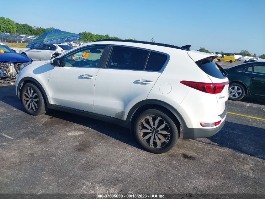 2018 Kia Sportage Ex VIN: KNDPN3AC3J7354498 Lot: 37595699