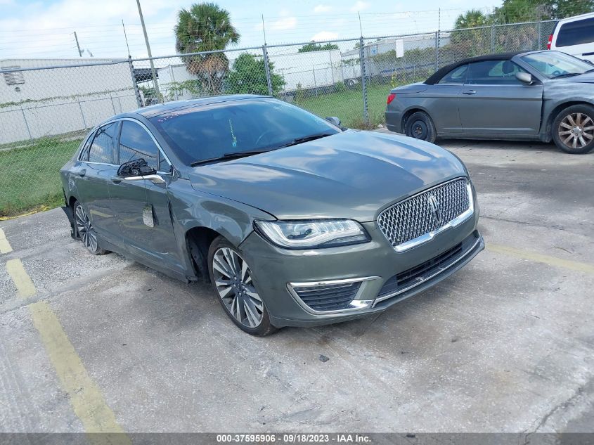 2017 Lincoln Mkz Reserve VIN: 3LN6L5F97HR634577 Lot: 37595906