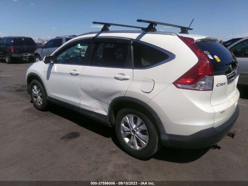 2013 Honda Cr-V Ex-L VIN: 5J6RM4H79DL087822 Lot: 37596006