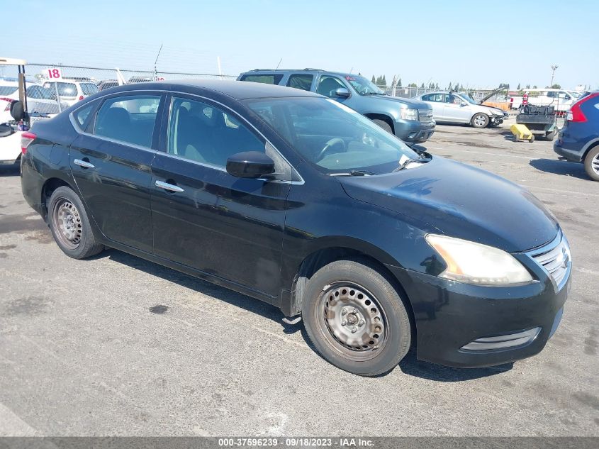 2014 Nissan Sentra Fe+ S/Fe+ Sv/S/Sv/Sr/Sl VIN: 3N1AB7AP5EY202237 Lot: 37596239