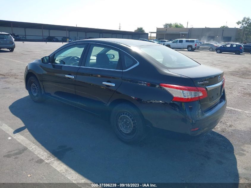 2014 Nissan Sentra Fe+ S/Fe+ Sv/S/Sv/Sr/Sl VIN: 3N1AB7AP5EY202237 Lot: 37596239