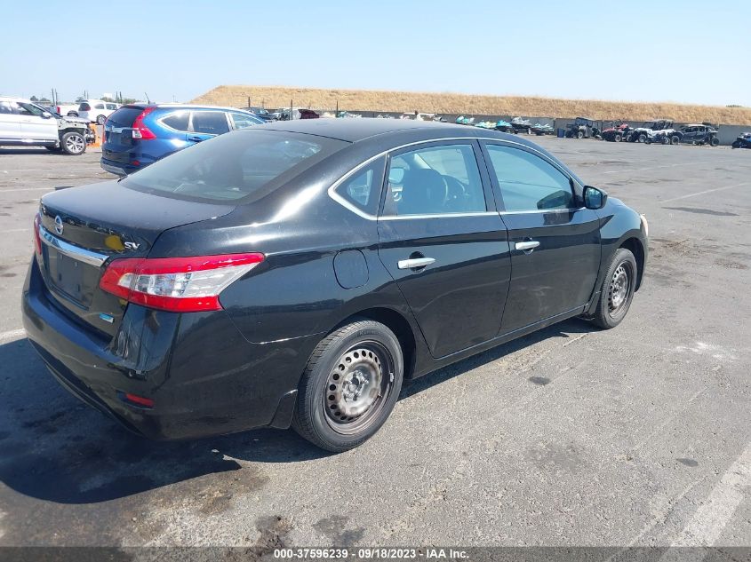 2014 Nissan Sentra Fe+ S/Fe+ Sv/S/Sv/Sr/Sl VIN: 3N1AB7AP5EY202237 Lot: 37596239