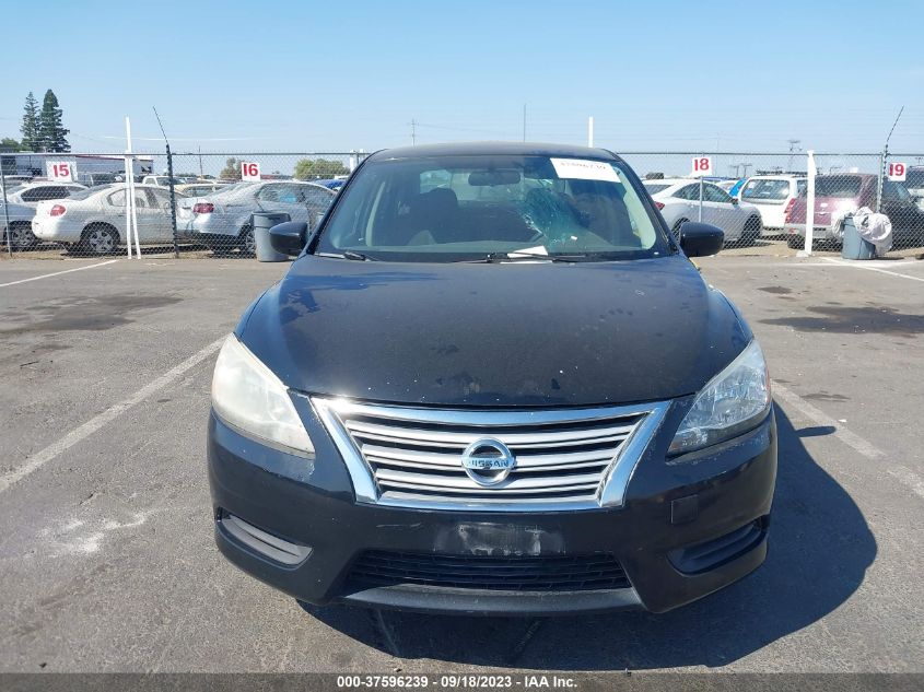 2014 Nissan Sentra Fe+ S/Fe+ Sv/S/Sv/Sr/Sl VIN: 3N1AB7AP5EY202237 Lot: 37596239