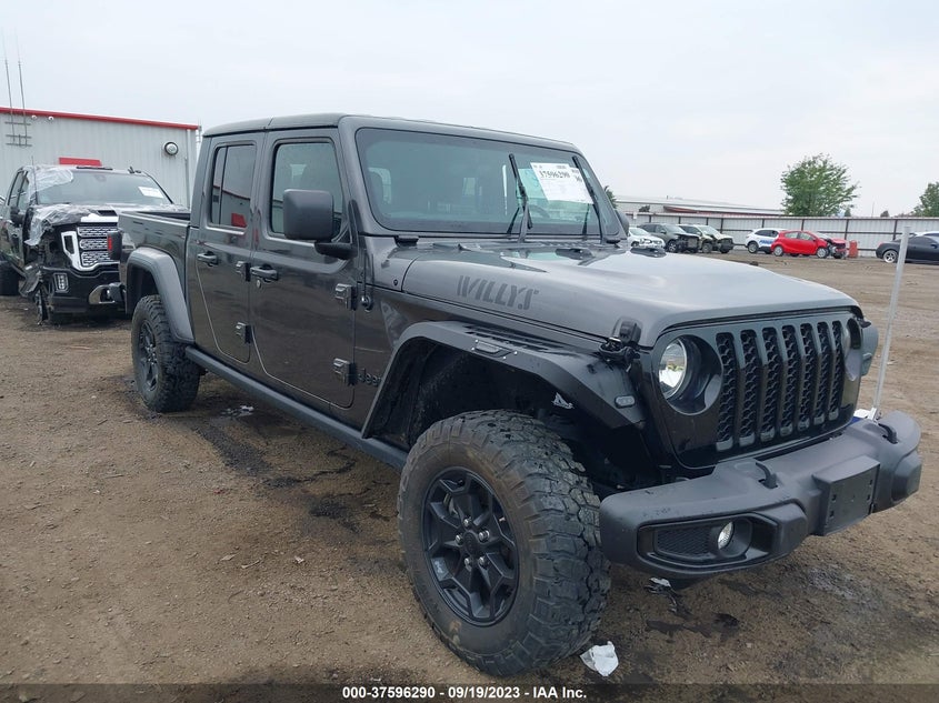 2021 Jeep Gladiator Willys VIN: 1C6HJTAGXML525446 Lot: 37596290