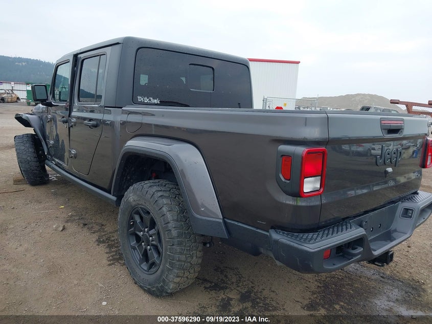 2021 Jeep Gladiator Willys VIN: 1C6HJTAGXML525446 Lot: 37596290