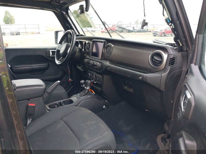 2021 Jeep Gladiator Willys VIN: 1C6HJTAGXML525446 Lot: 37596290