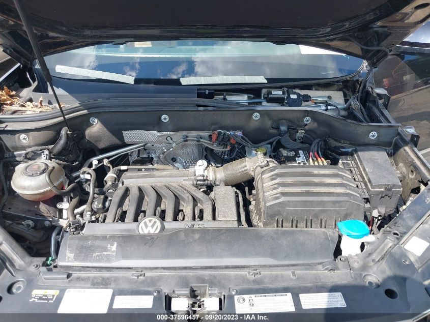 2019 Volkswagen Atlas 3.6L V6 Sel Premium VIN: 1V2NR2CA3KC504487 Lot: 37596457