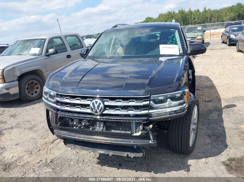 1V2NR2CA3KC504487 2019 Volkswagen Atlas 3.6L V6 Sel Premium