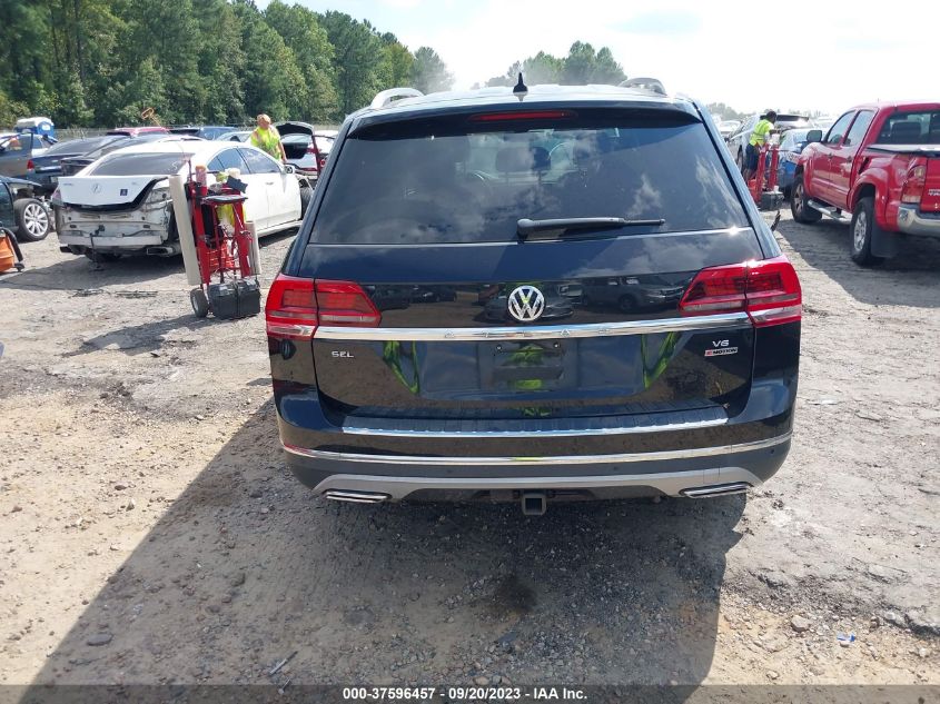 2019 Volkswagen Atlas 3.6L V6 Sel Premium VIN: 1V2NR2CA3KC504487 Lot: 37596457