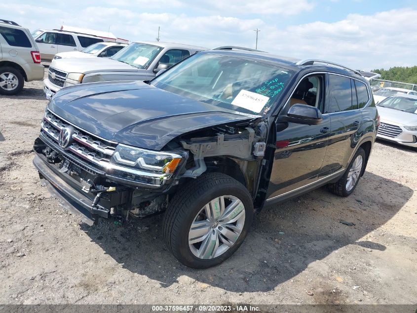 2019 Volkswagen Atlas 3.6L V6 Sel Premium VIN: 1V2NR2CA3KC504487 Lot: 37596457