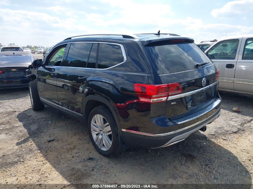 1V2NR2CA3KC504487 2019 Volkswagen Atlas 3.6L V6 Sel Premium