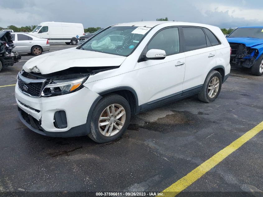 5XYKT3A60EG535657 2014 Kia Sorento Lx