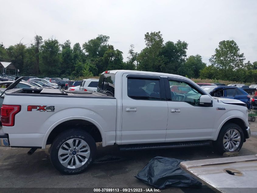 1FTEW1EF3GFC33918 2016 Ford F-150 Lariat