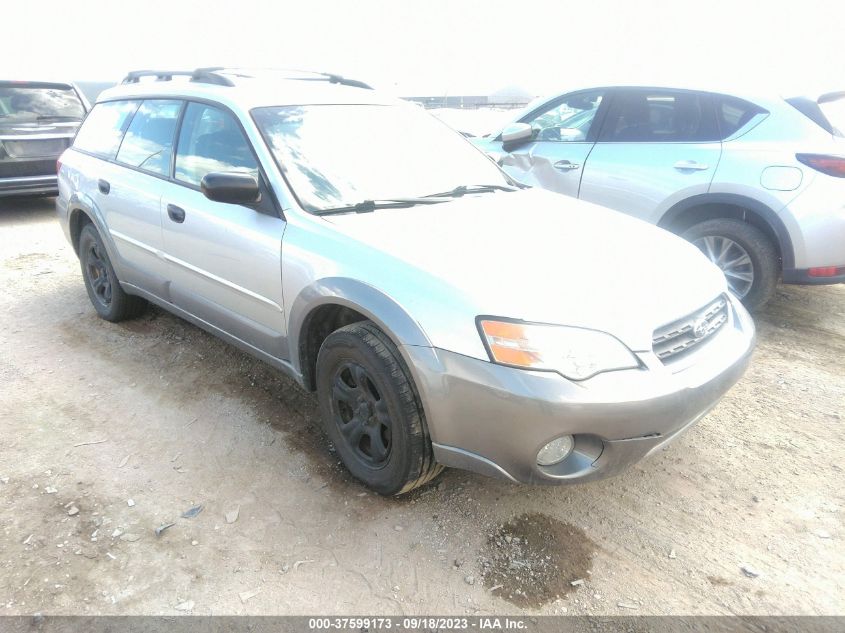 2007 Subaru Outback 2.5I Basic VIN: 4S4BP61CX77318835 Lot: 37599173