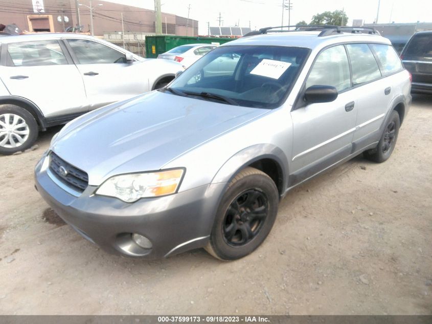 2007 Subaru Outback 2.5I Basic VIN: 4S4BP61CX77318835 Lot: 37599173