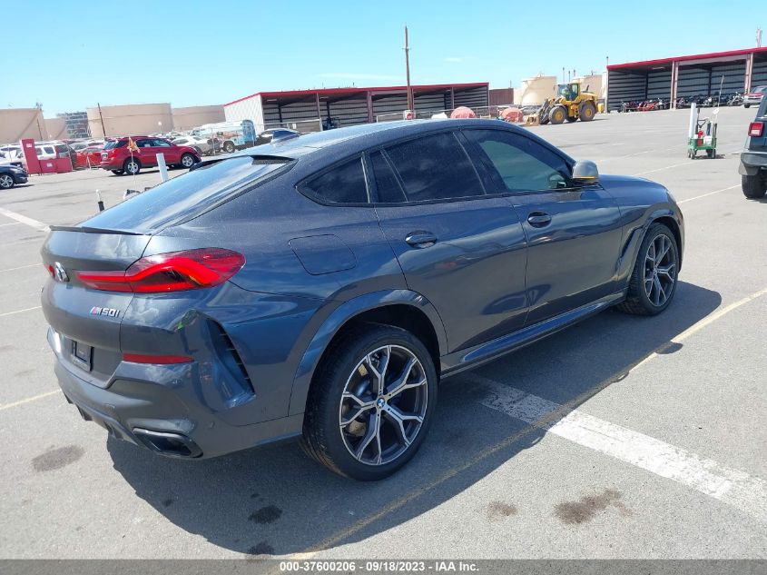 VIN 5UXCY8C07LLE40401 2020 BMW X6, M50I no.4