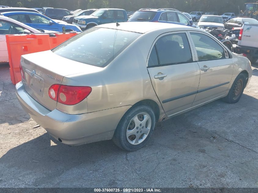 2005 Toyota Corolla Ce/S/Le VIN: 1NXBR32E95Z458043 Lot: 37600725