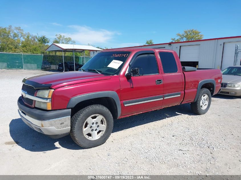 2005 Chevrolet Silverado 1500 Z71 VIN: 1GCEK19B85E264832 Lot: 37600747