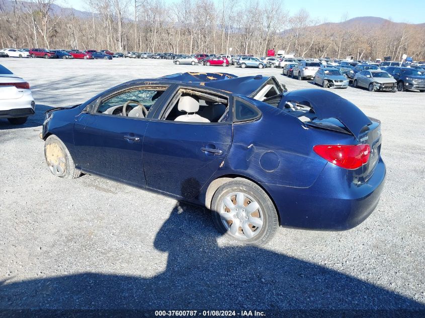 2009 Hyundai Elantra Gls VIN: KMHDU46D89U639915 Lot: 37600787