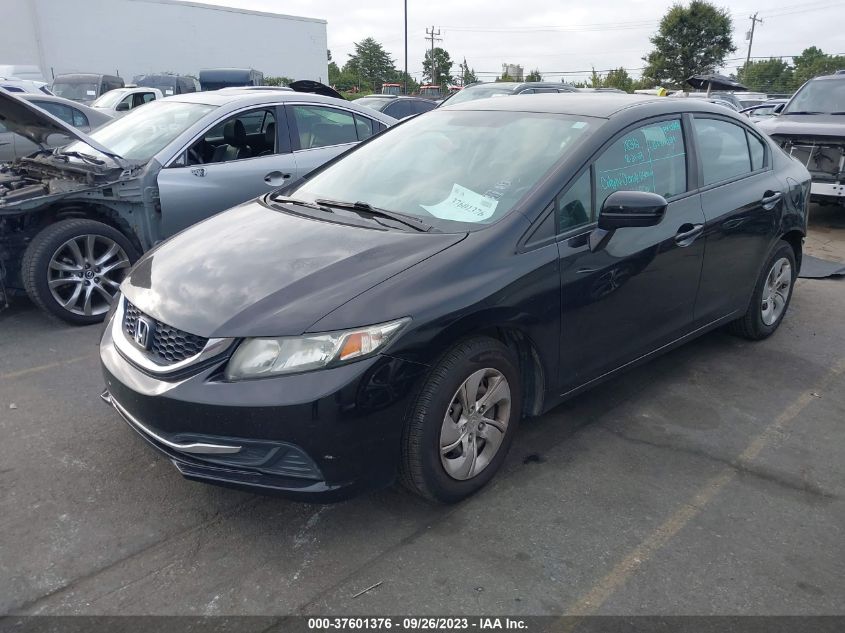 2015 Honda Civic Lx VIN: 19XFB2F5XFE018931 Lot: 37601376