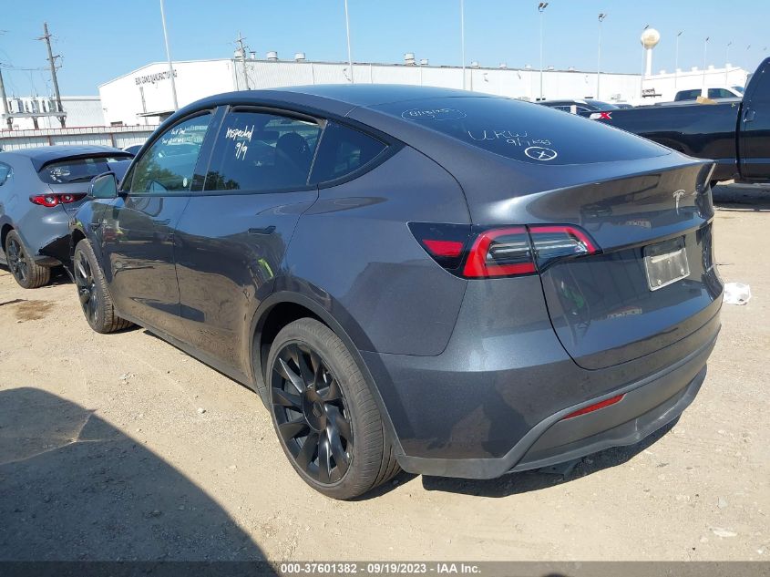 2023 Tesla Model Y Awd/Long Range Dual Motor All-Wheel Drive VIN: 7SAYGDEE5PA047384 Lot: 37601382