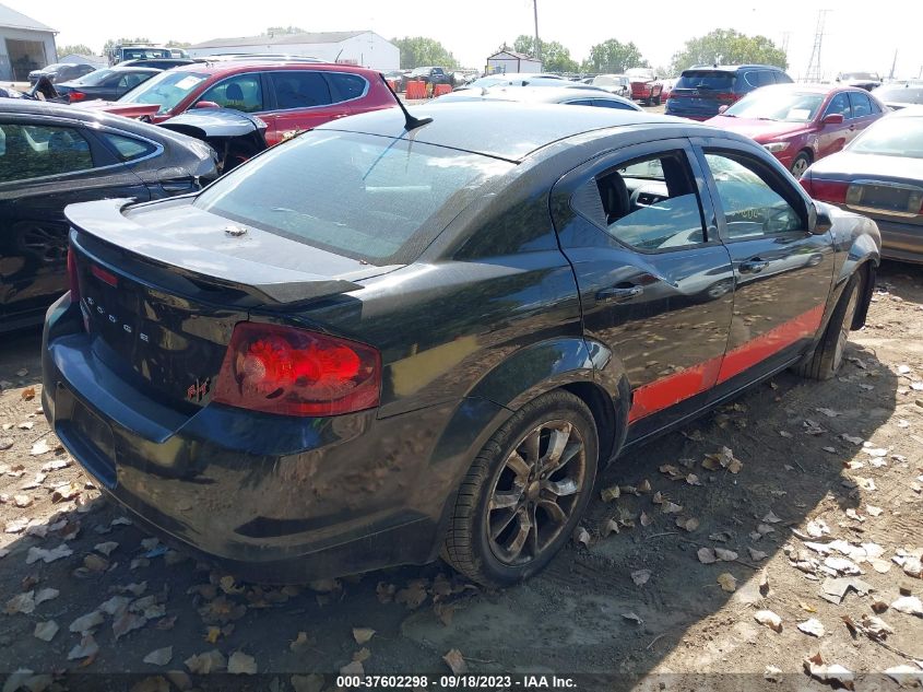 2012 Dodge Avenger R/T VIN: 1C3CDZBG2CN253252 Lot: 37602298