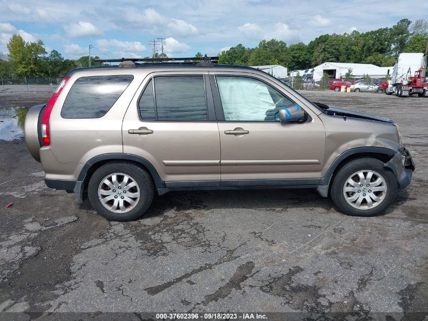 2005 Honda Cr-V Se VIN: SHSRD78925U321580 Lot: 37602396