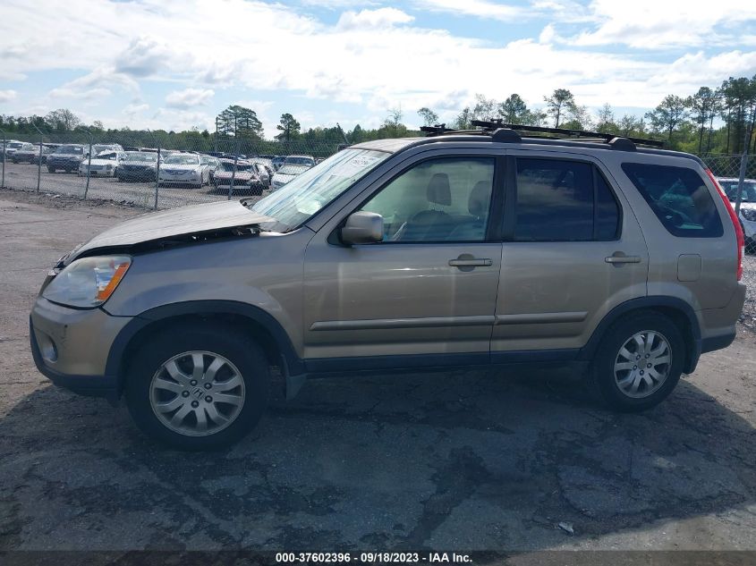 2005 Honda Cr-V Se VIN: SHSRD78925U321580 Lot: 37602396