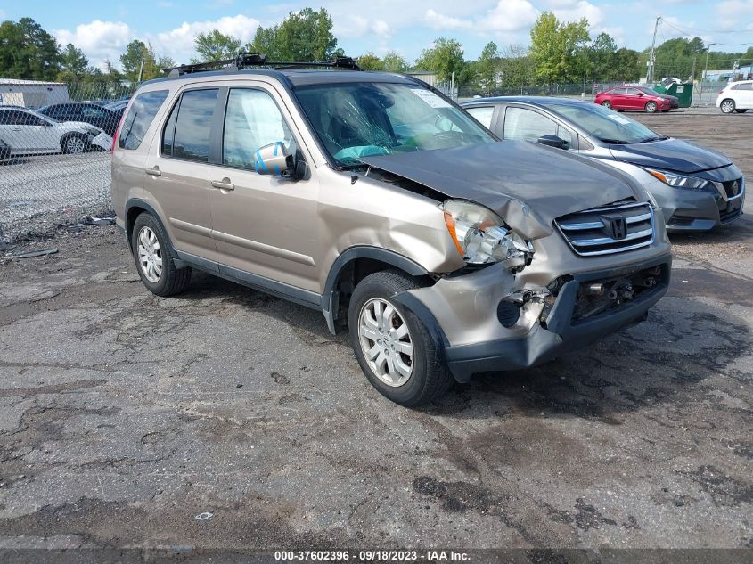 2005 Honda Cr-V Se VIN: SHSRD78925U321580 Lot: 37602396