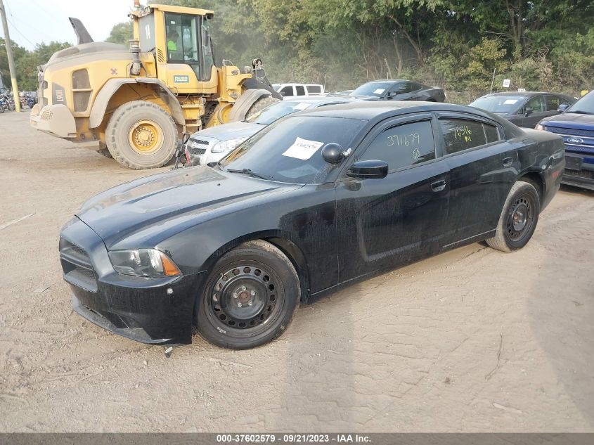 2014 Dodge Charger Police VIN: 2C3CDXKT7EH371679 Lot: 37602579