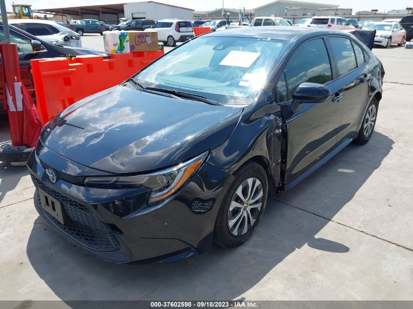 JTDEAMDE7MJ021539 2021 Toyota Corolla Hybrid Le