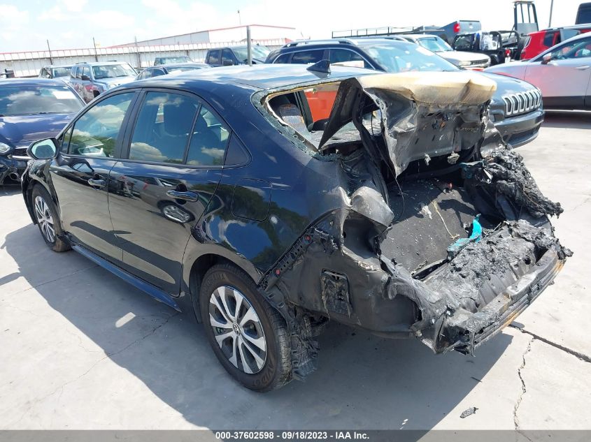 JTDEAMDE7MJ021539 2021 Toyota Corolla Hybrid Le