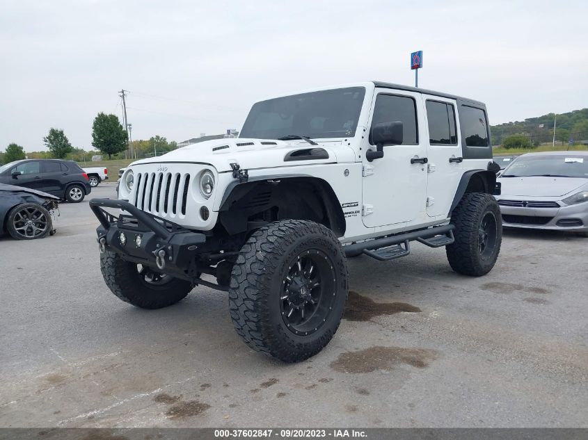 2017 Jeep Wrangler Unlimited Sport 4X4 VIN: 1C4BJWDG3HL704672 Lot: 37602847