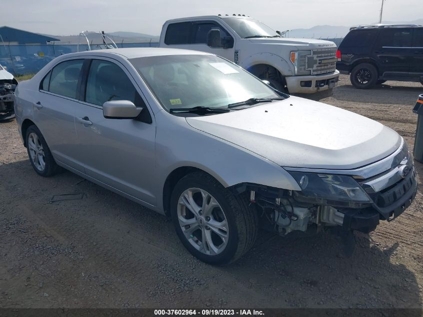 3FAHP0HA9CR333545 2012 Ford Fusion Se