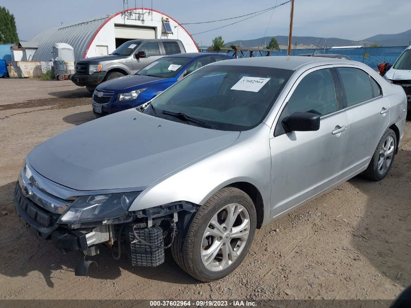 2012 Ford Fusion Se VIN: 3FAHP0HA9CR333545 Lot: 37602964