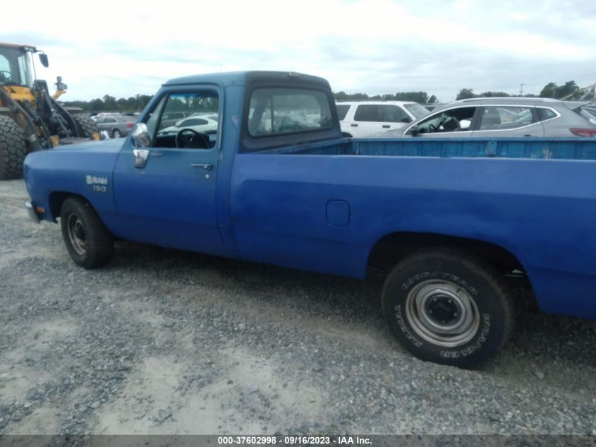 1990 Dodge D-Series D150S VIN: 1B7GE06X8LS748699 Lot: 37602998