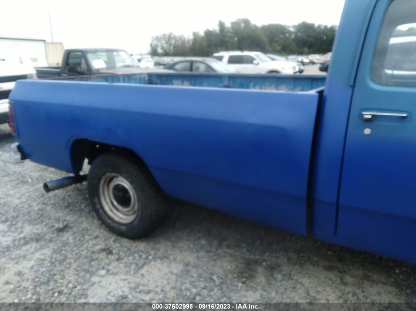 1990 Dodge D-Series D150S VIN: 1B7GE06X8LS748699 Lot: 37602998