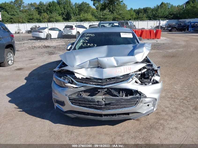 2018 Chevrolet Malibu Lt VIN: 1G1ZD5ST6JF222114 Lot: 37603355