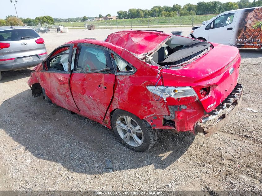 2014 Ford Focus Se VIN: 1FADP3F22EL346781 Lot: 37603372