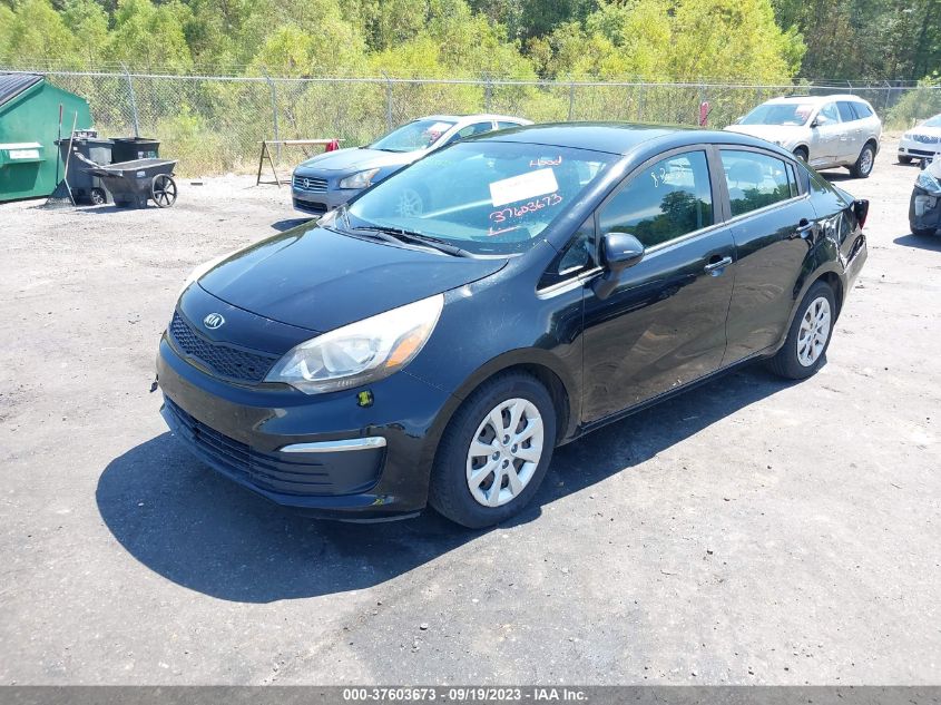 2017 Kia Rio Lx VIN: KNADM4A37H6026865 Lot: 37603673