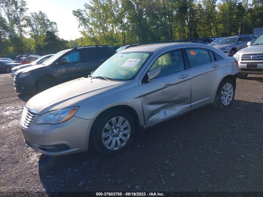 2014 Chrysler 200 Lx VIN: 1C3CCBAB4EN211426 Lot: 37603785