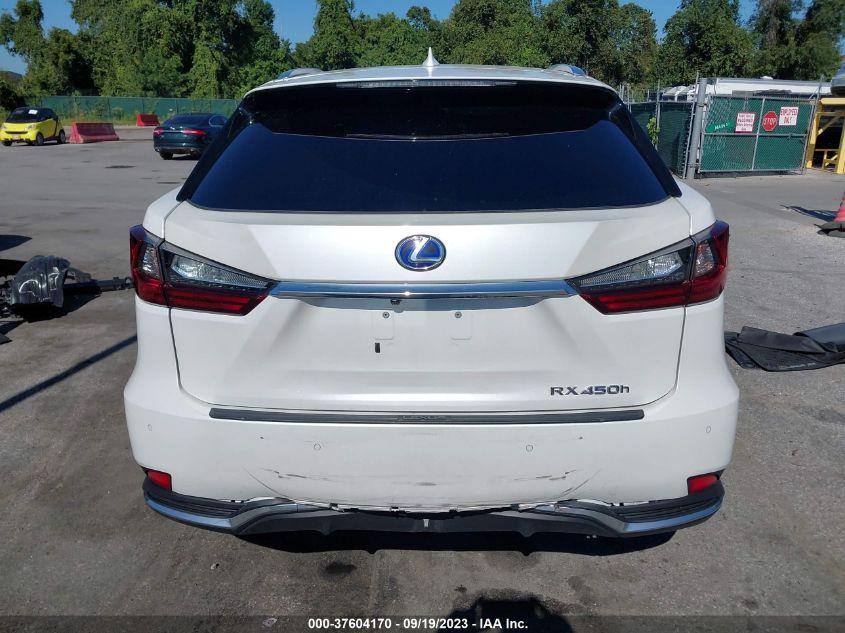 2020 Lexus Rx Rx 450H VIN: 2T2HGMDA2LC053782 Lot: 37604170