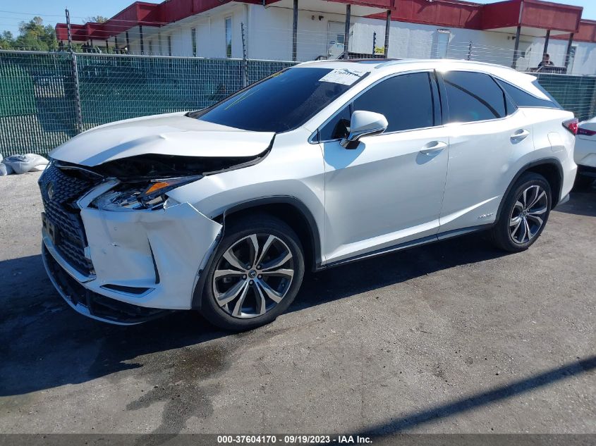 2020 Lexus Rx Rx 450H VIN: 2T2HGMDA2LC053782 Lot: 37604170